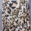 Blusa Estampada de Manga Larga con Lurex – Elegancia Cómoda y Brillante