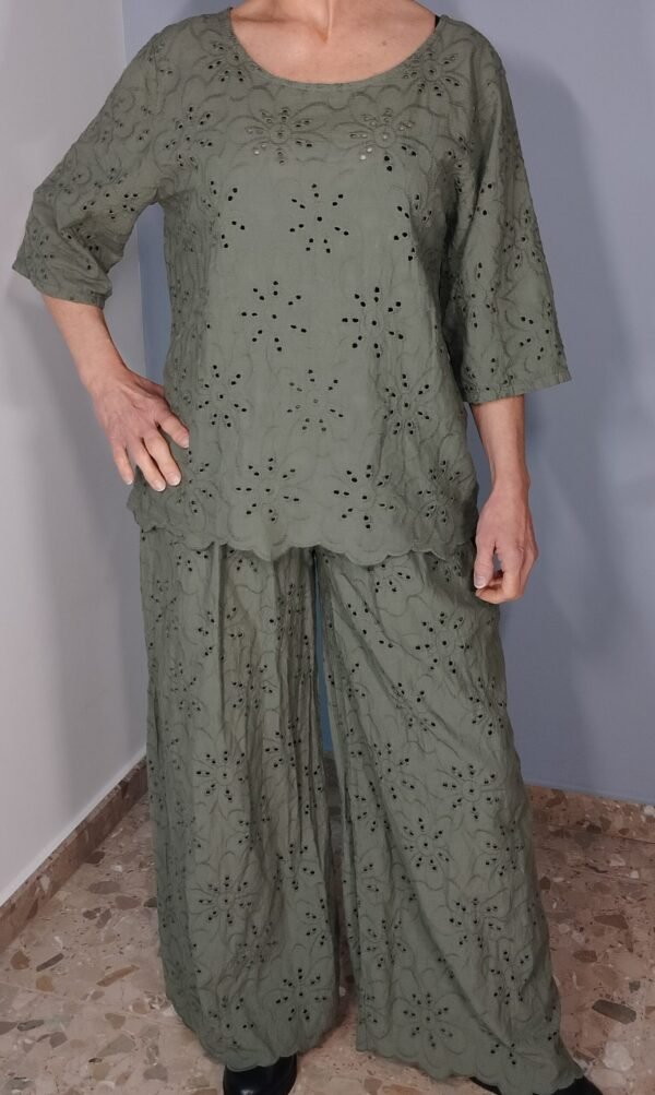 Conjunto Perforado – Frescura y Estilo en Cada Detalle