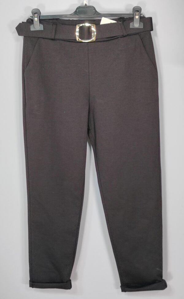 Pantalón de Algodón con Cinturón – Ligero, Elegante y Todo Terreno