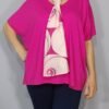 Blusa Cuello Pico con Pañuelo – Ligereza con un toque de estilo