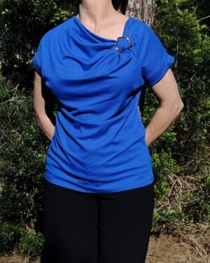 Blusa Canutillo - Cuello con Anilla y Estilo Relajado