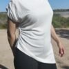Blusa Fruncida - Doble Volante y Frescura Italiana