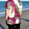 Blusa con Nudo en Cintura – Corte Entallado & Aire Ligero
