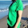Blusa Cuello Camisero – Pico Ligero & Estilo Fresco