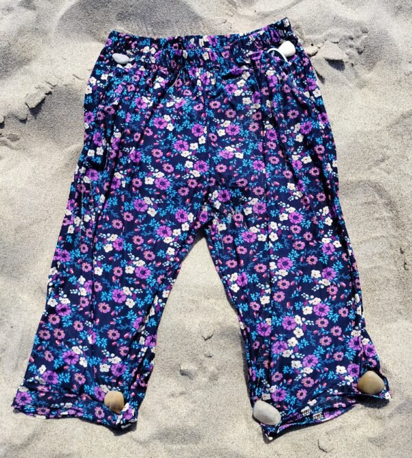 Pantalón Pirata Estampado – Goma Cómoda, Estilo Fresco
