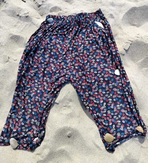 Pantalón Pirata Estampado – Goma Cómoda, Estilo Fresco