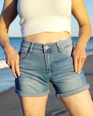 Short Vaquero CSX – Corte Ajustado & Efecto Push-Up
