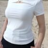 Top Anilla – Escote Pico y Corte Central
