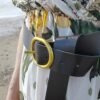 Vestido Largo Estampado – Espalda Abierta y Nudo al Cuello