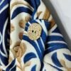 Blusa Estampada - Manga con Botón & Caída Ligera