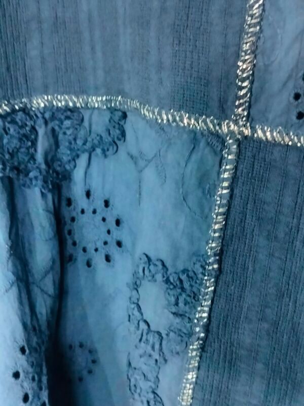 Blusa Perforada - Detalles Lurex y Frescura Italiana