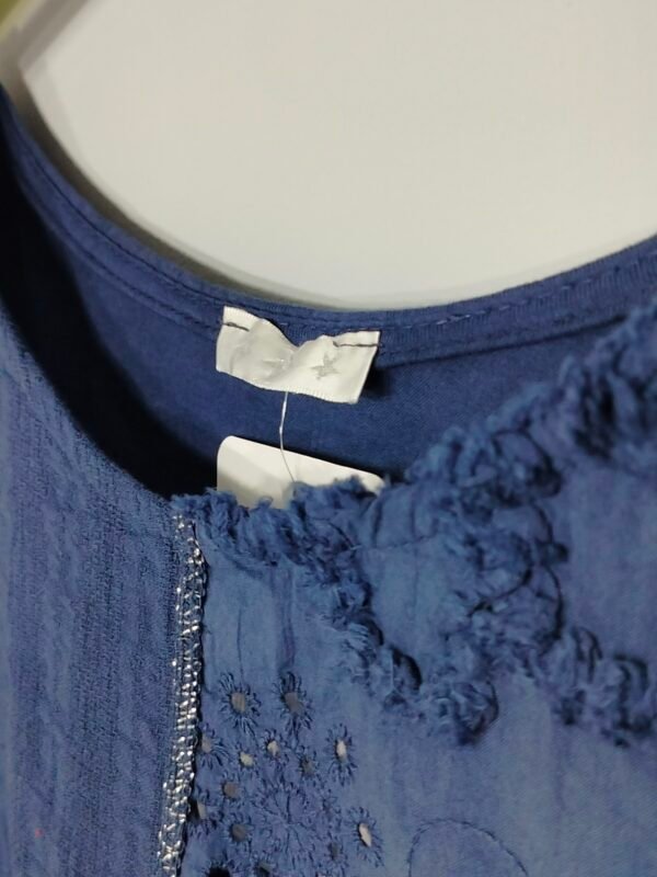 Blusa Perforada - Detalles Lurex y Frescura Italiana