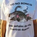Camiseta Estampada – "Yo no ronco"