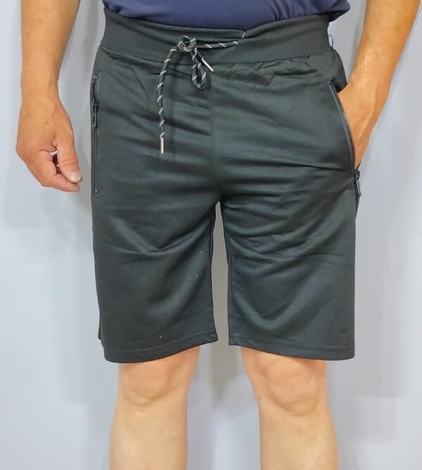 Pantalón Corto Algodón – Cintura con Goma y Cremalleras