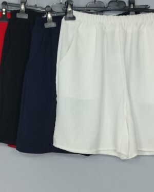 Pantalón Corto con Bolsillos – Cintura Cómoda y Corte Fresco