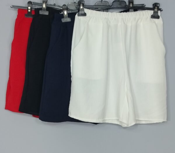 Pantalón Corto con Bolsillos – Cintura Cómoda y Corte Fresco