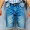 Pantalón Corto Denim - Lavado Used & Ajuste Flexible