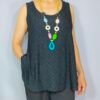 Top Perforado con Collar – Tirante Elegante