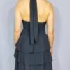 Vestido Nido de Abeja - Volantes & Escote con Lazo