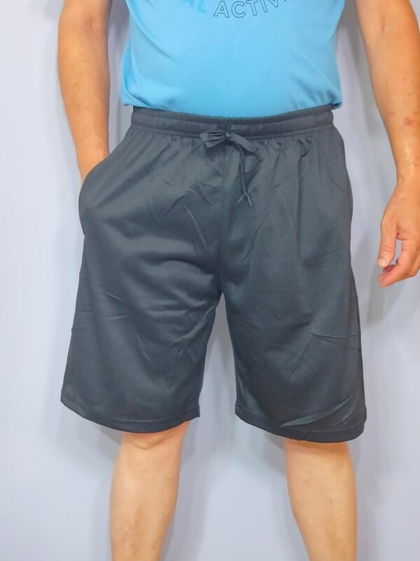 oplus_34 Pantalón Corto de Chándal – Cintura Elástica & Bolsillos con Cremallera