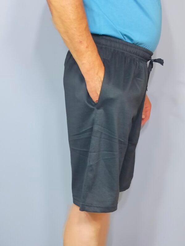 oplus_34 Pantalón Corto de Chándal – Cintura Elástica & Bolsillos con Cremallera