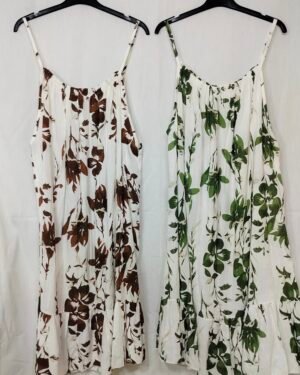 Vestido de Tirantes – Volante & Goma Superior