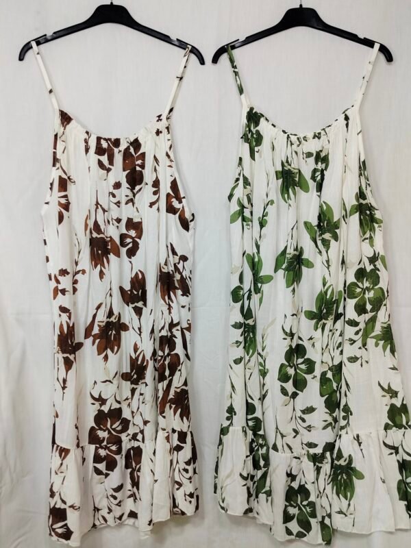 Vestido de Tirantes – Volante & Goma Superior