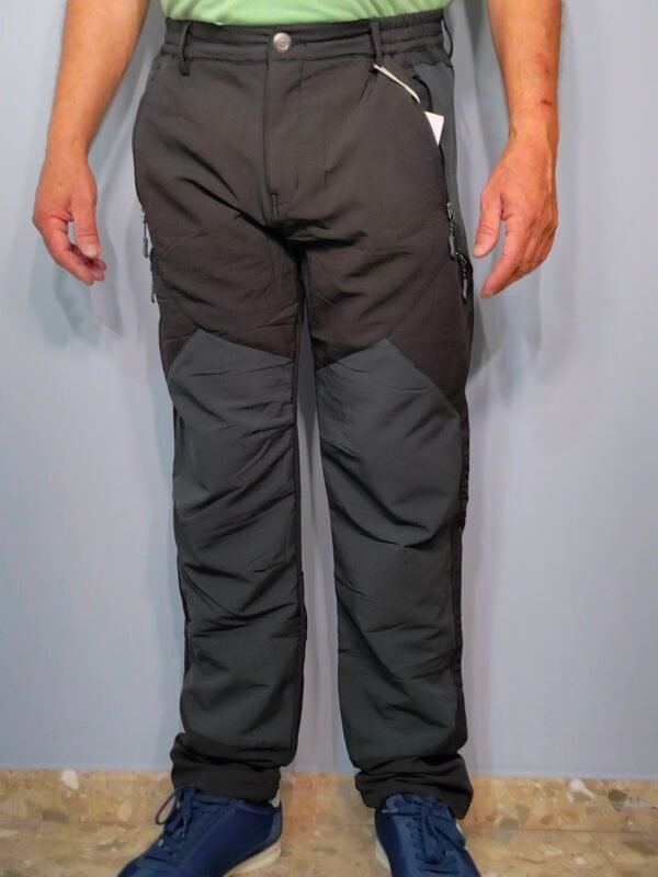 oplus_32 Pantalón Montaña – Bolsillos con Cremallera y Felpa Interior