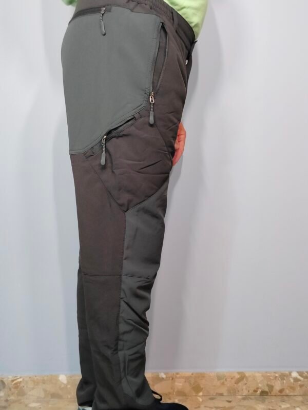 oplus_32 Pantalón Montaña – Bolsillos con Cremallera y Felpa Interior