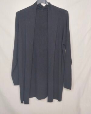 oplus_32 Chaqueta Larga de Punto – Suelta y Elegante