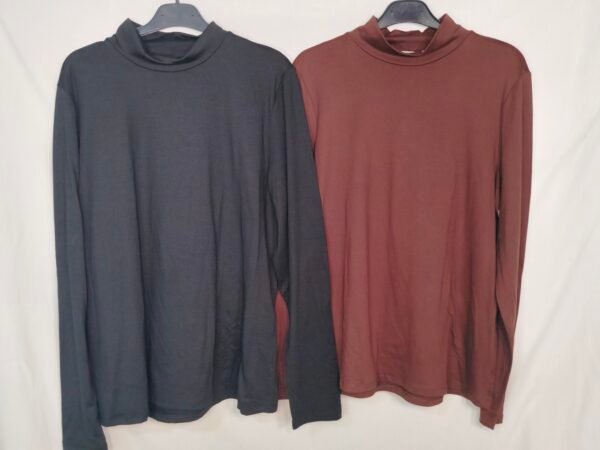 oplus_0 Suéter Básico – Cuello Semicisne
