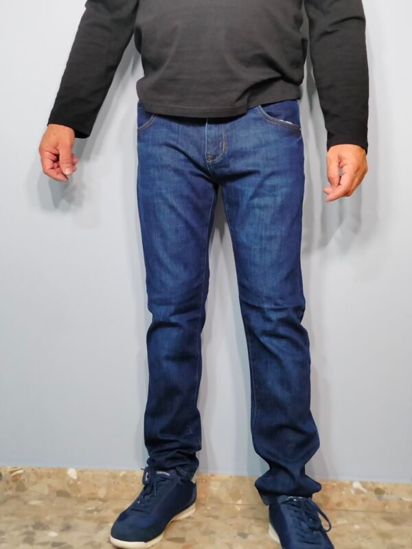 oplus_32 Pantalón Tejano Suavizado – Camal Recto