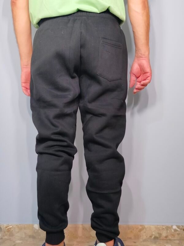 oplus_32 Pantalón Chándal Felpa Gruesa – Cintura con Cordón y Puño de Tricotosa