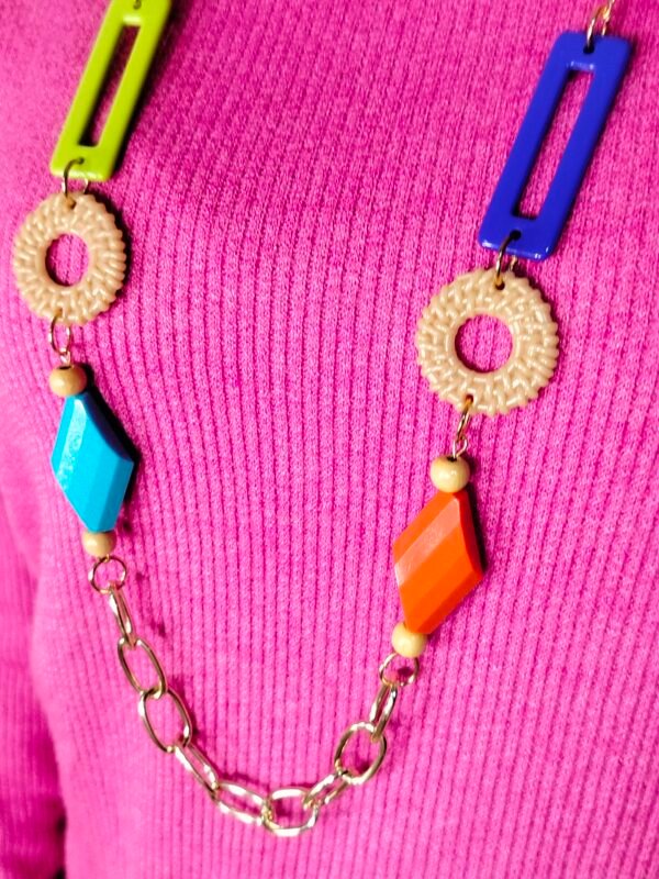 oplus_32 Suéter de Punto – Cuello Barca con Collar Incluido