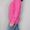 0160-sueter-punto-cuello-barca-ROSA-02 Suéter de Punto – Cuello Barca con Collar Incluido