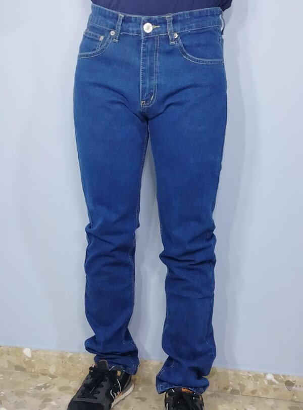 H007-pantalon-basico-DENIM-01 Pantalón Básico – Corte Recto y Tejido Flexible