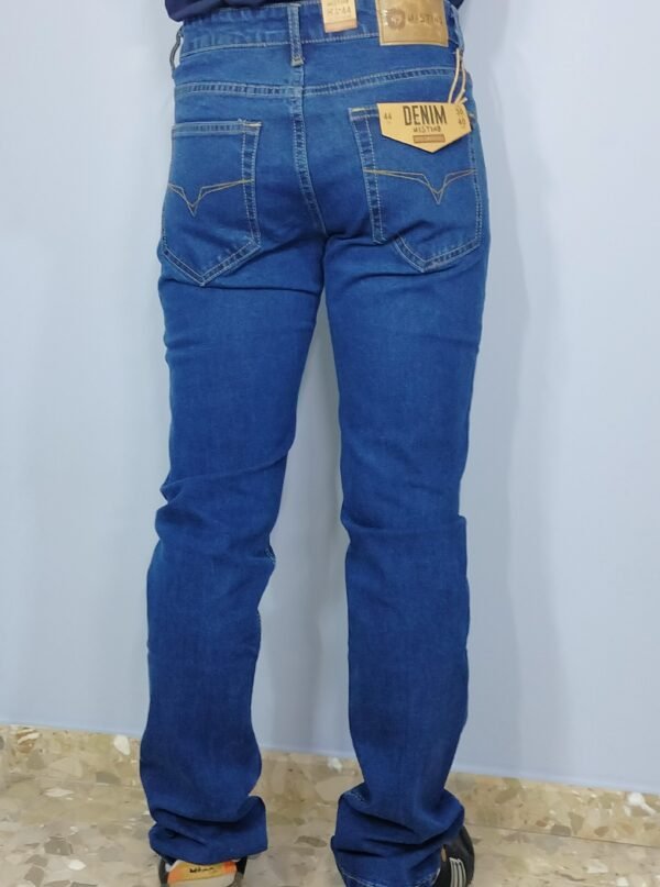 H007-pantalon-basico-DENIM-03 Pantalón Básico – Corte Recto y Tejido Flexible