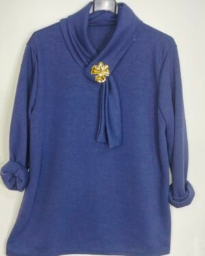 Blusa Cuello Cruzado – Energía & Estilo