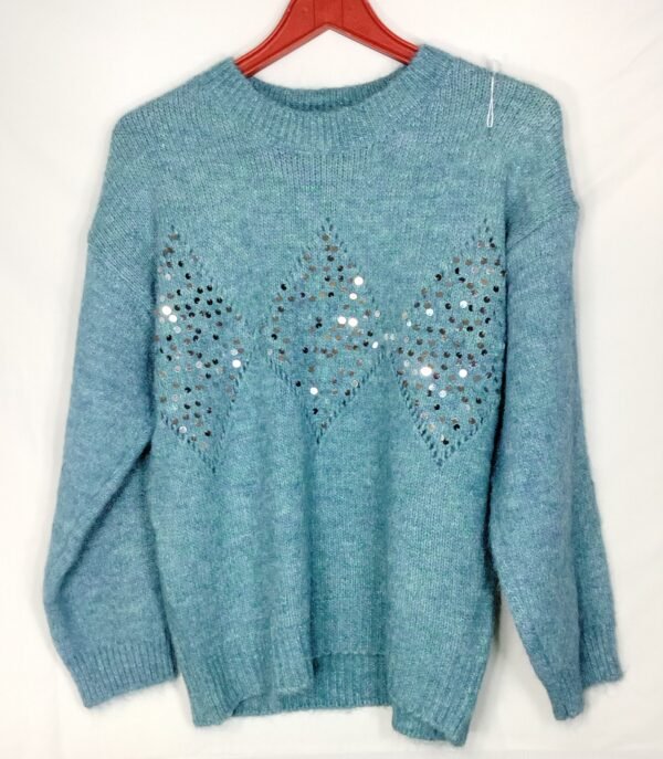 0635-sueter-punto-rombos-AZUL-01 Suéter de Punto Rombos – Elegancia en Cada Día