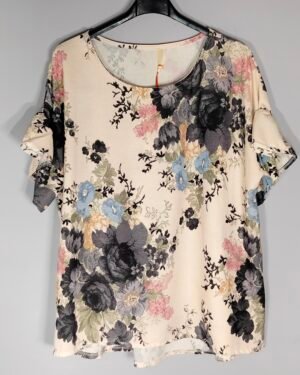 Blusa Floral Fluida – Frescura Real que Dura Todo el Día
