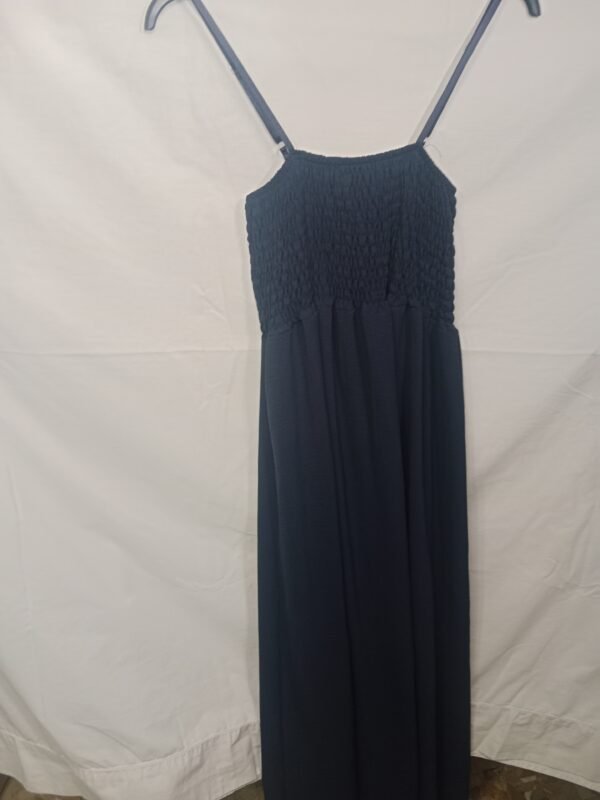 Vestido Largo Fruncido – Frescura Elegante para Días que No Paran