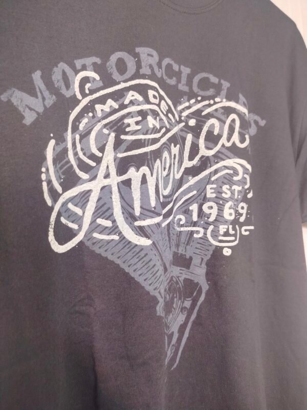 Camiseta Motorcicles 1969 – Algodón Transpirable para Días de Ruta