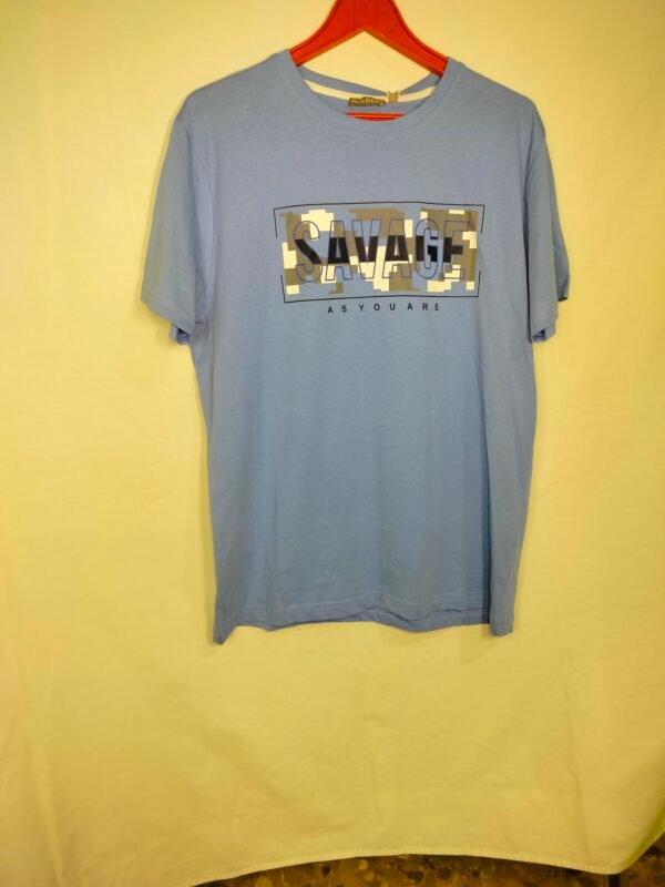 Camiseta Savage – Frescura de Algodón para Días Calurosos