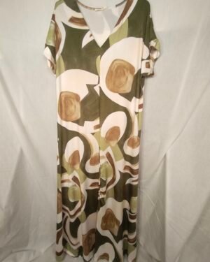 Vestido Largo Estampado - Elegancia Instantánea para Días de Verano