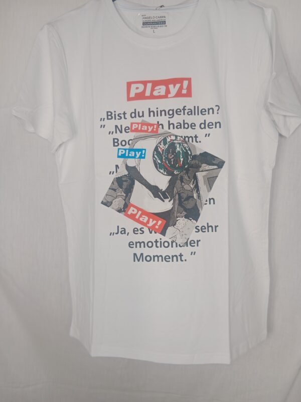 Camiseta Play - Frescura de Algodón para Veranos Activos
