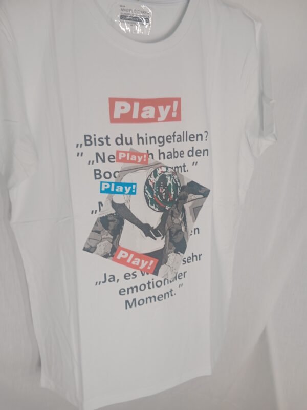 Camiseta Play - Frescura de Algodón para Veranos Activos