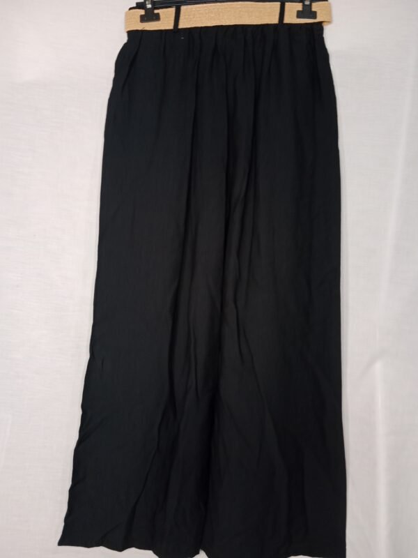 Pantalón Camal Ancho con Cinturón – Frescura y comodidad para los días más activos