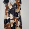 Vestido Estampado de Esferas – Comodidad para los días que no paran