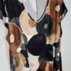 Vestido Estampado de Esferas – Comodidad para los días que no paran