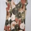 Vestido Estampado de Esferas – Comodidad para los días que no paran